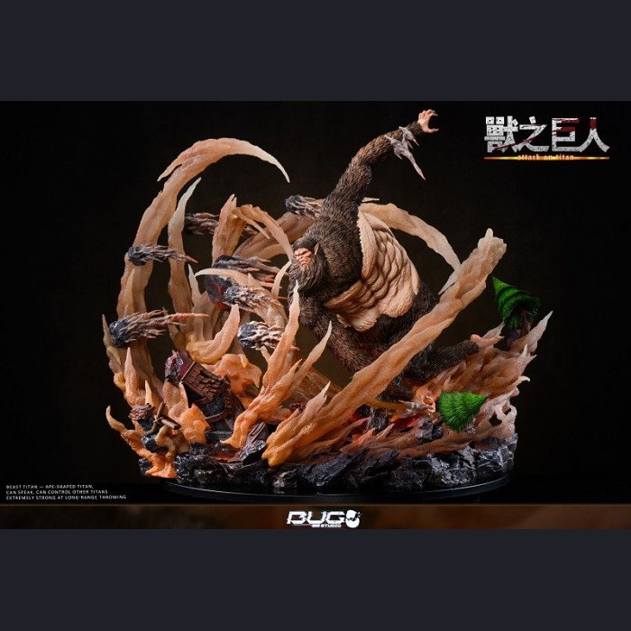 BUG studio - Beast Titan (Zeke Yeager) - Stone Throwing Ver - Attack on Titan