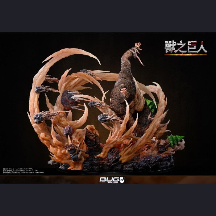 BUG studio - Beast Titan (Zeke Yeager) - Stone Throwing Ver - Attack on Titan