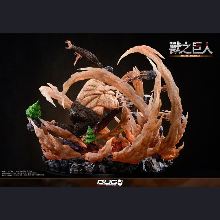 BUG studio - Beast Titan (Zeke Yeager) - Stone Throwing Ver - Attack on Titan