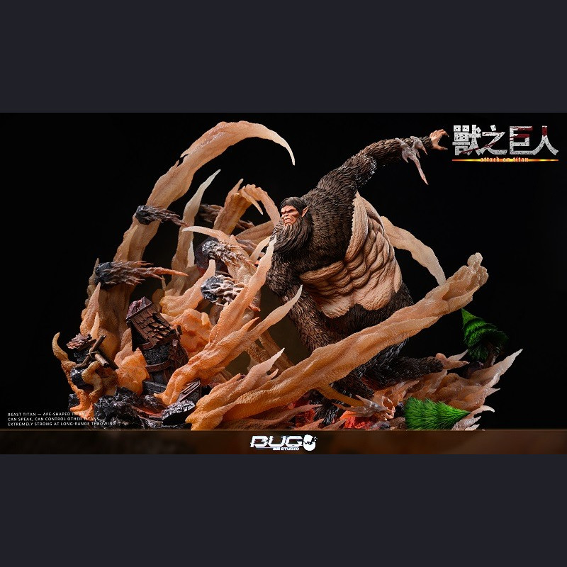 BUG studio - Beast Titan (Zeke Yeager) - Stone Throwing Ver - Attack on Titan