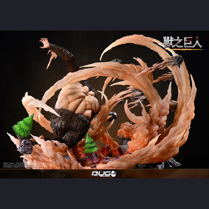 BUG studio - Beast Titan (Zeke Yeager) - Stone Throwing Ver - Attack on Titan