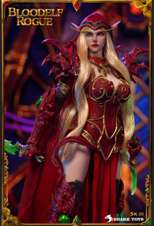 Shark Toys - Valeera Sanguinar – Blood Elf Rogue – World of Warcraft