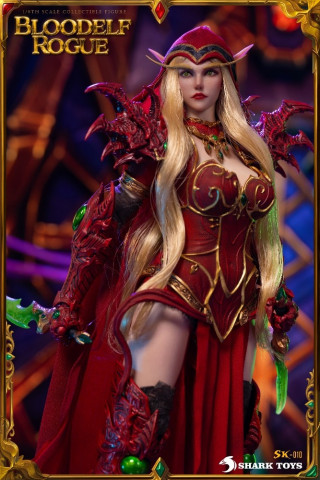 Shark Toys - Valeera Sanguinar – Blood Elf Rogue – World of Warcraft
