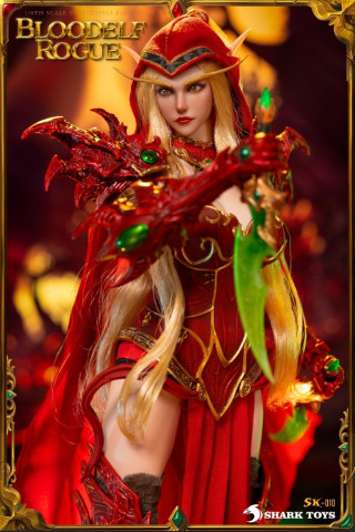 Shark Toys - Valeera Sanguinar – Blood Elf Rogue – World of Warcraft