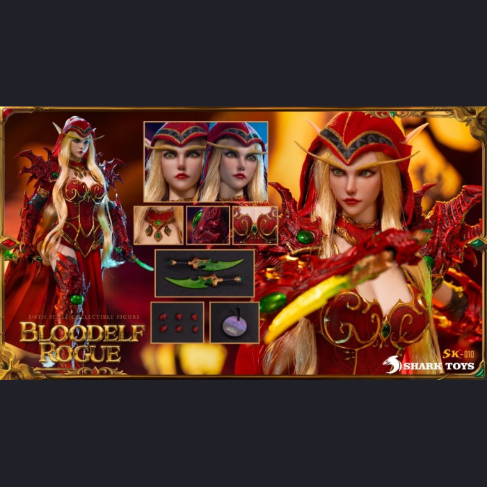 Shark Toys - Valeera Sanguinar – Blood Elf Rogue – World of Warcraft