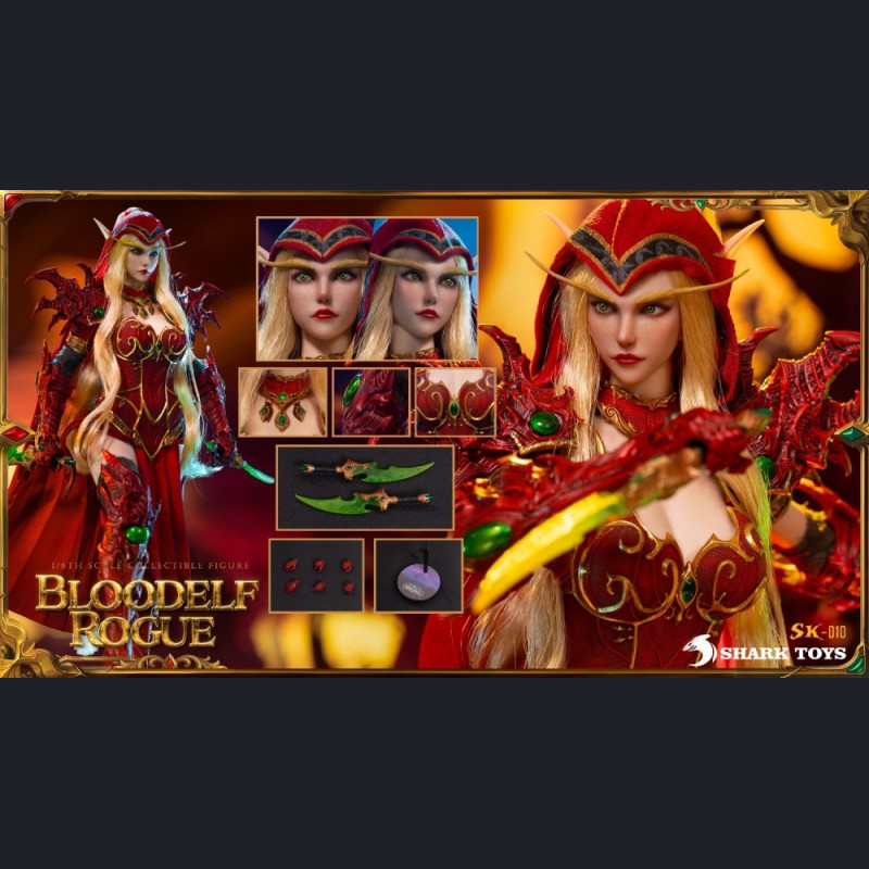 Shark Toys - Valeera Sanguinar – Blood Elf Rogue – World of Warcraft