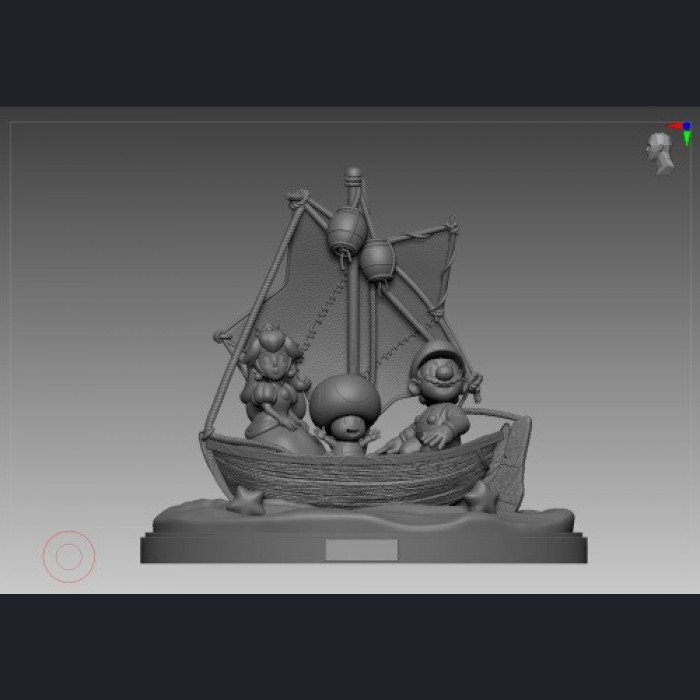 Trend Society Studio - Mario - Starry Sky Mario