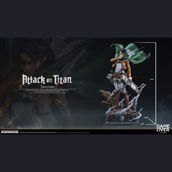 Game Over Studio - Levi Ackerman - Attack on Titan