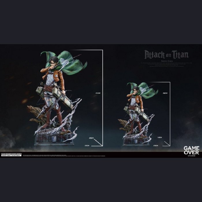 Game Over Studio - Levi Ackerman - Attack on Titan