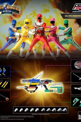 Threezero - FigZero - Power Rangers Zeo