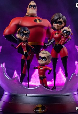Iron Studios - The Parr Family - The Incredibles