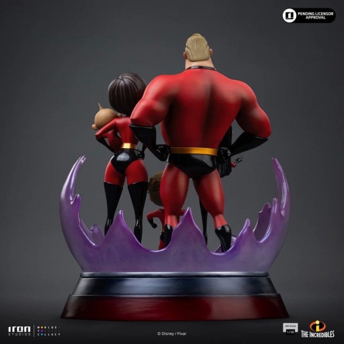 Iron Studios - The Parr Family - The Incredibles