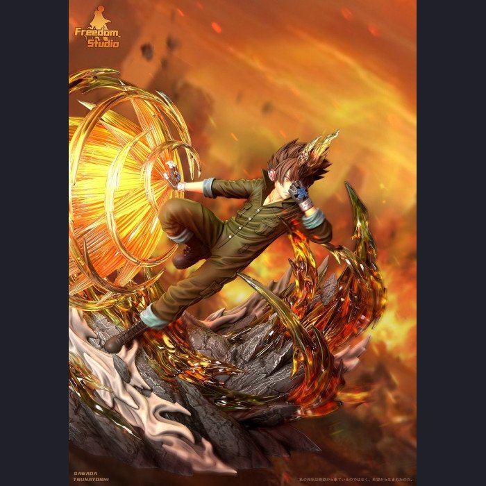 Freedom Studio - Tsunayoshi Sawada (X BURNER) - HITMAN REBORN!