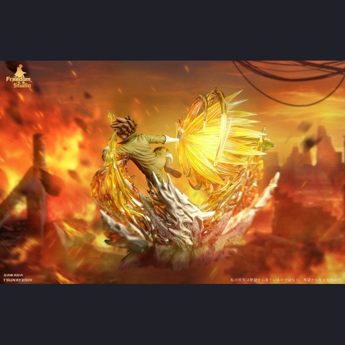 Freedom Studio - Tsunayoshi Sawada (X BURNER) - HITMAN REBORN!