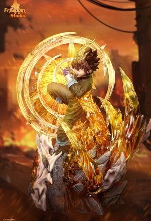 Freedom Studio - Tsunayoshi Sawada (X BURNER) - HITMAN REBORN!