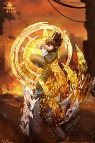 Freedom Studio - Tsunayoshi Sawada (X BURNER) - HITMAN REBORN!