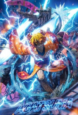 Focus Studio - Zenitsu Agatsuma - Demon Slayer: Kimetsu no Yaiba