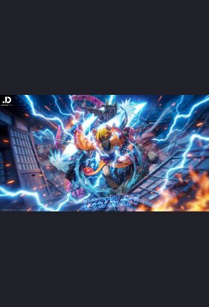 Focus Studio - Zenitsu Agatsuma - Demon Slayer: Kimetsu no Yaiba