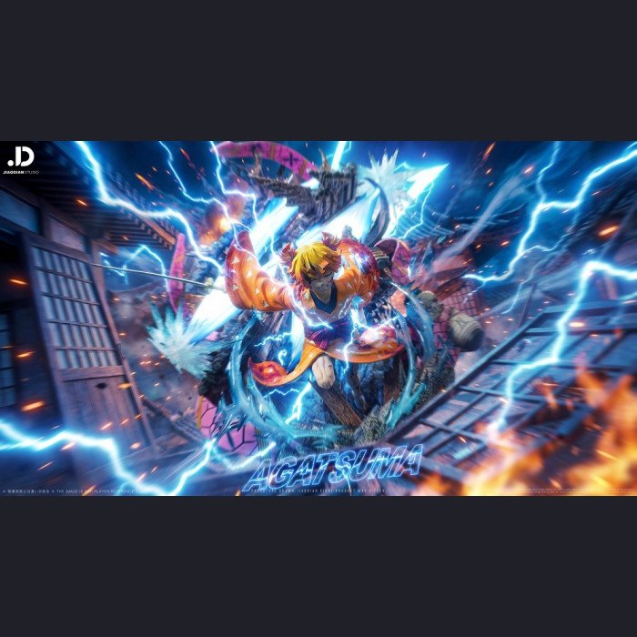 Focus Studio - Zenitsu Agatsuma - Demon Slayer: Kimetsu no Yaiba