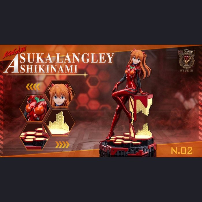 RED DIAMOND STUDIO - Asuka Langley - Neon Genesis Evangelion（EVA）