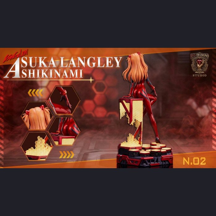RED DIAMOND STUDIO - Asuka Langley - Neon Genesis Evangelion（EVA）