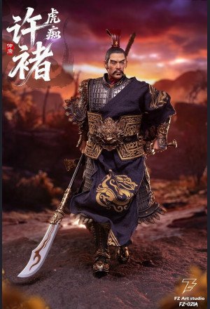 FZ Art Studio - Xu Chu (Xu Zhongkang), the Tiger Fool - Legend of Mighty Generals - Wei Faction