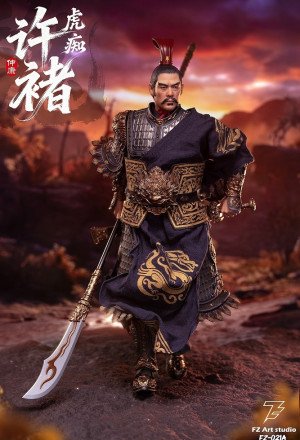 FZ Art Studio - Xu Chu (Xu Zhongkang), the Tiger Fool - Legend of Mighty Generals - Wei Faction