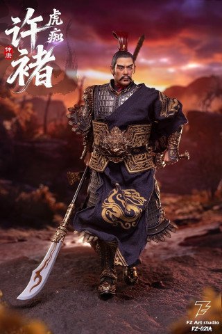FZ Art Studio - Xu Chu (Xu Zhongkang), the Tiger Fool - Legend of Mighty Generals - Wei Faction