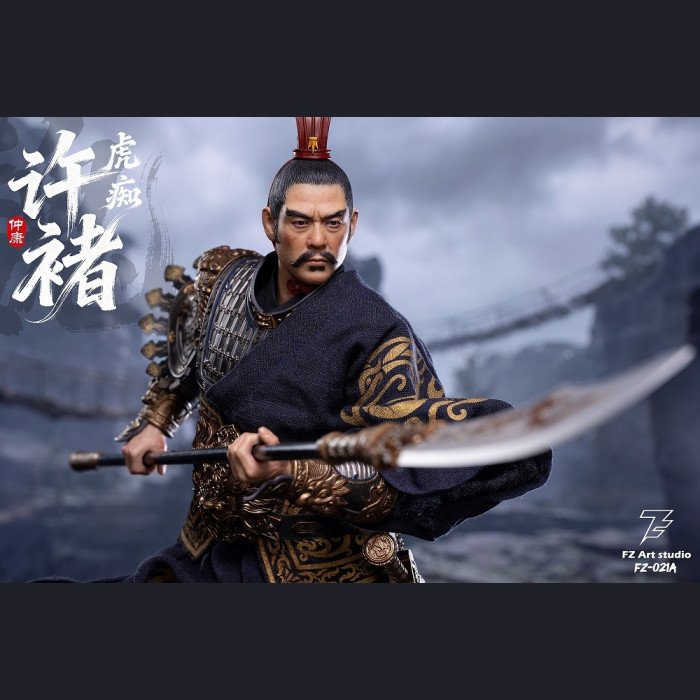 FZ Art Studio - Xu Chu (Xu Zhongkang), the Tiger Fool - Legend of Mighty Generals - Wei Faction
