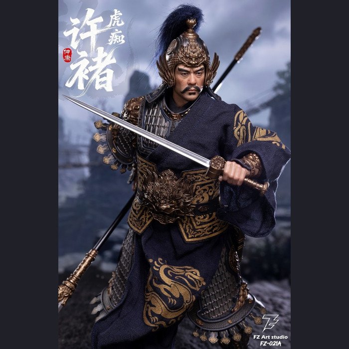 FZ Art Studio - Xu Chu (Xu Zhongkang), the Tiger Fool - Legend of Mighty Generals - Wei Faction