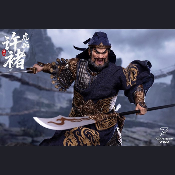 FZ Art Studio - Xu Chu (Xu Zhongkang), the Tiger Fool - Legend of Mighty Generals - Wei Faction