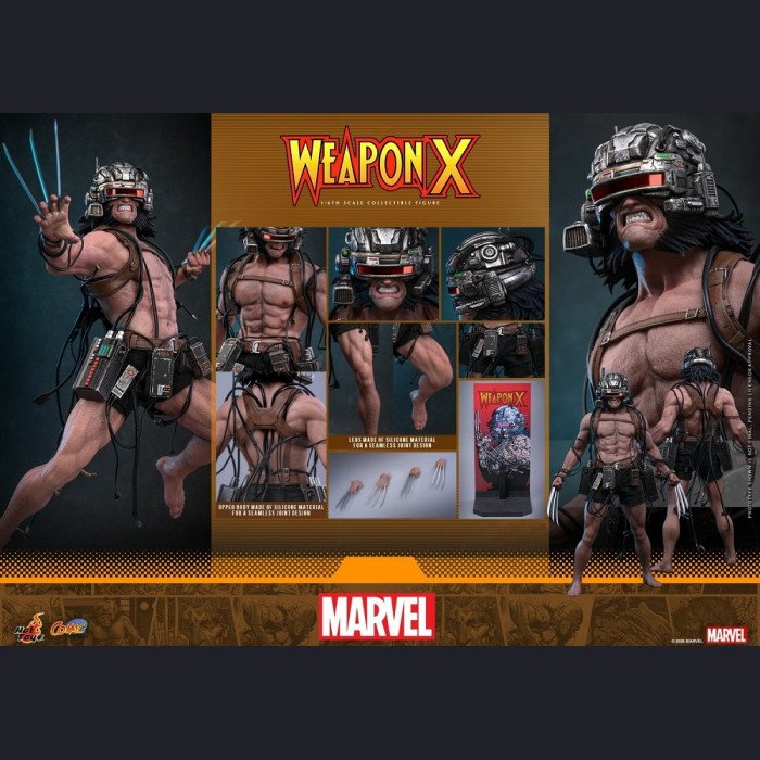 Hot Toys - Logan / Weapon X Wolverine - Marvel Comics