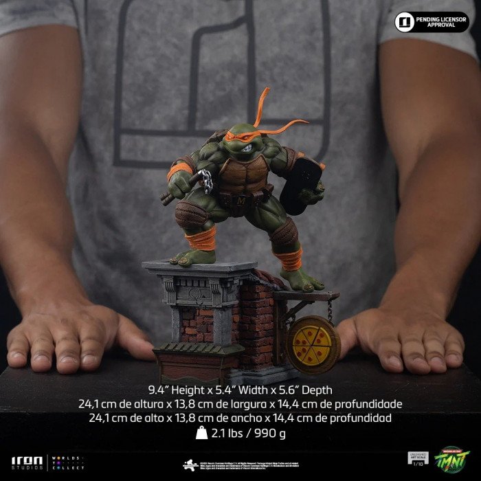 Iron Studios - Michelangelo - Teenage Mutant Ninja Turtles