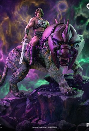 Iron Studios - He-Man & Battle Cat - Masters of the Universe