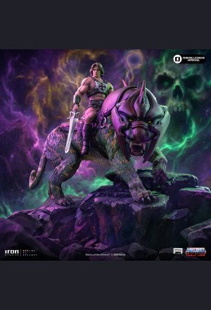 Iron Studios - He-Man & Battle Cat - Masters of the Universe