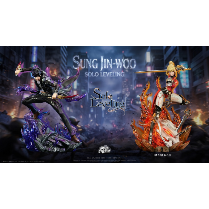 Black Panther Studio - Sung Jin-Woo&Cha Hae-In - Solo Leveling