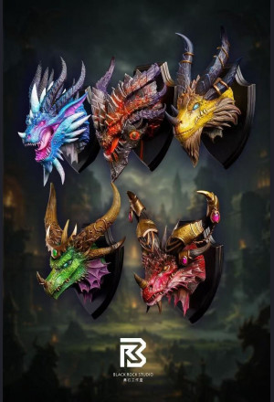 Black Rock Studio (BRS) - Dragon Aspects (fridge magnet) – World of Warcraft