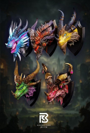 Black Rock Studio (BRS) - Dragon Aspects (fridge magnet) – World of Warcraft