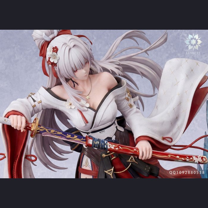 LUMIERE Studio - White Hair Shrine Maiden