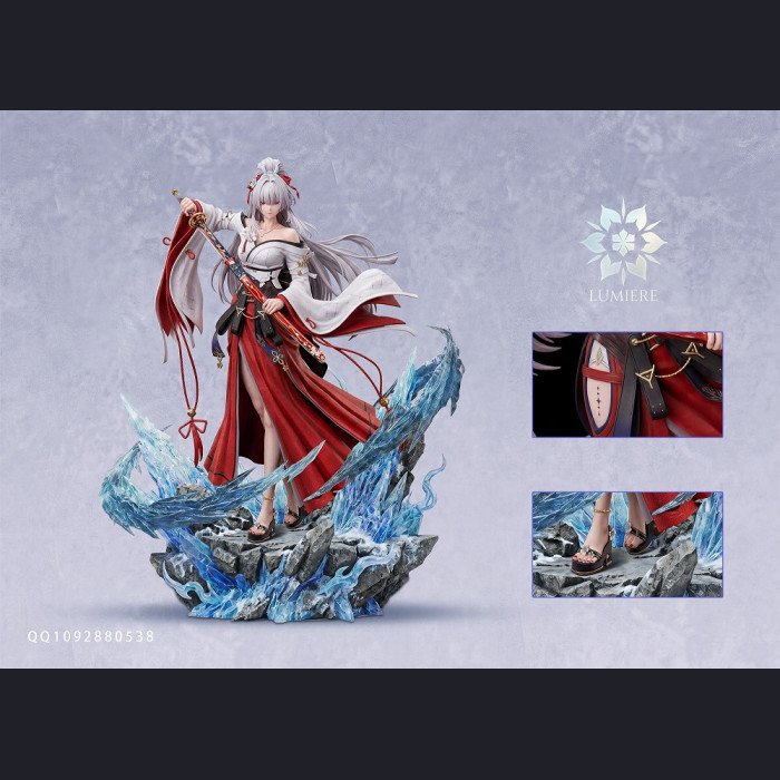 LUMIERE Studio - White Hair Shrine Maiden