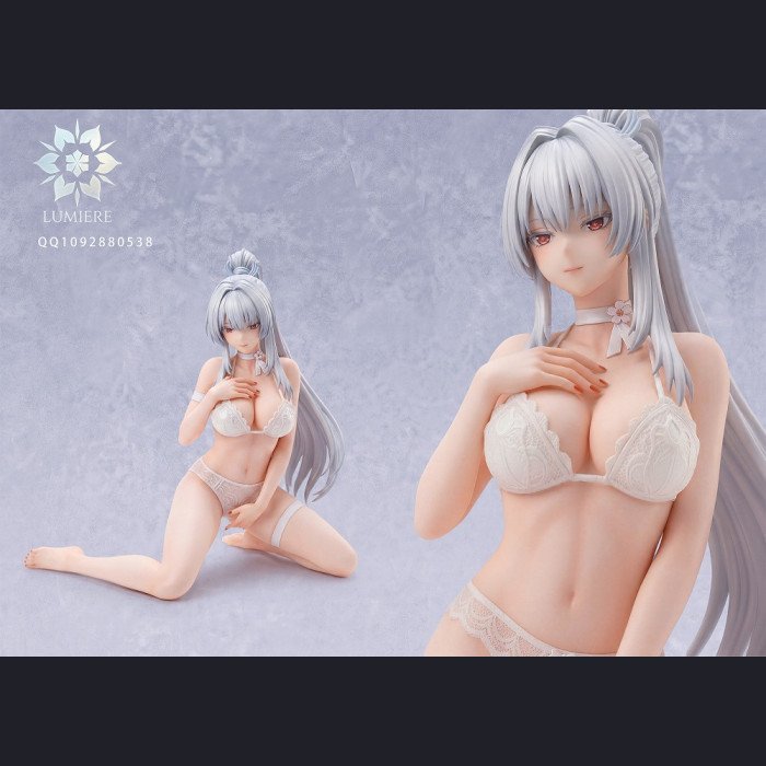 LUMIERE Studio - White Hair Shrine Maiden