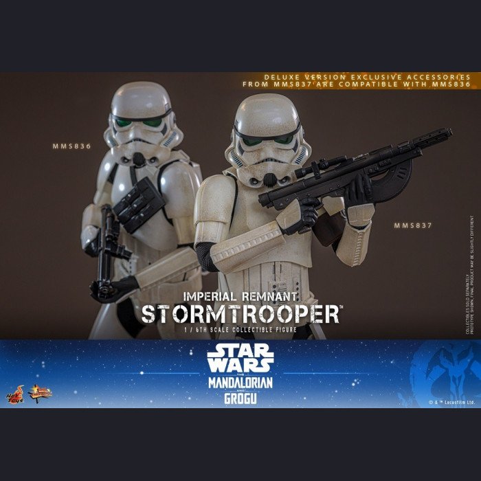 Hot Toys - Imperial Remnant Stormtrooper MMS838 - The Mandalorian & Grogu