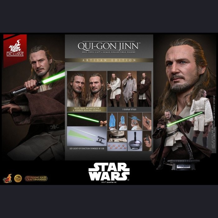 Hot Toys - Qui-Gon Jinn - Star Wars Episode I: The Phantom Menace