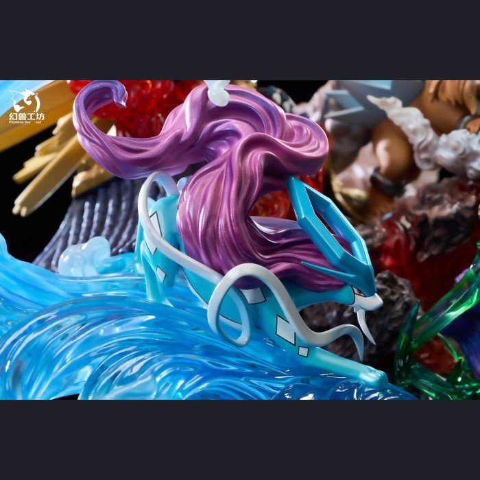 Phantom Beast Studio - Ho-Oh&Raikou&Entei&Suicune - Pocket Monsters