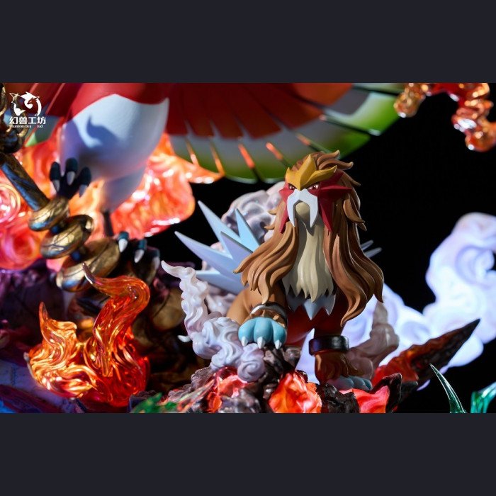 Phantom Beast Studio - Ho-Oh&Raikou&Entei&Suicune - Pocket Monsters