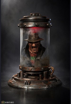 3109 Studio - Freddy Krueger - Specimen Jar Bust