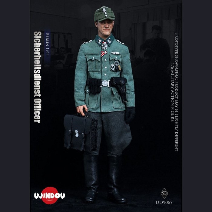 UJINDOU - Sicherheitsdienst (SD) Officer - World War II (WWII) Historical Figure