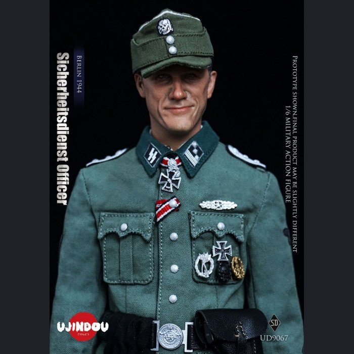 UJINDOU - Sicherheitsdienst (SD) Officer - World War II (WWII) Historical Figure