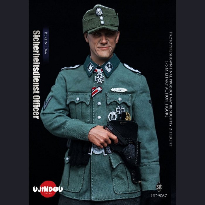 UJINDOU - Sicherheitsdienst (SD) Officer - World War II (WWII) Historical Figure