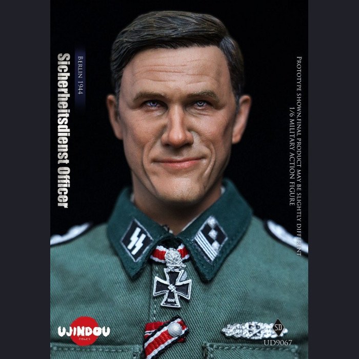 UJINDOU - Sicherheitsdienst (SD) Officer - World War II (WWII) Historical Figure